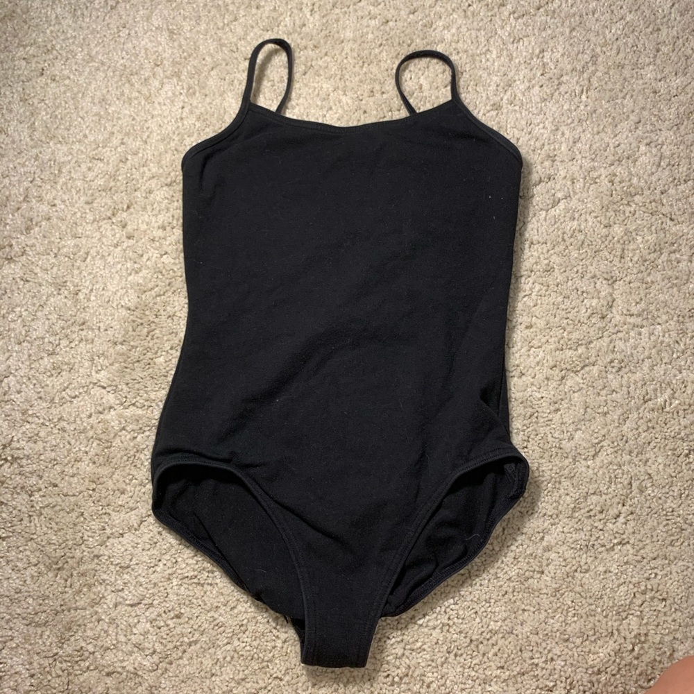 Black Cross Back Leotard!